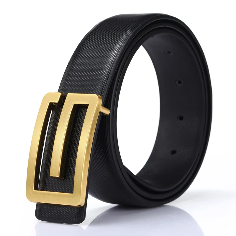New Luxury Brand Belts for Men High Quality Male Strap Genuine Waistband Men's Belt 3.3cm  Designer Belts Men High Quality