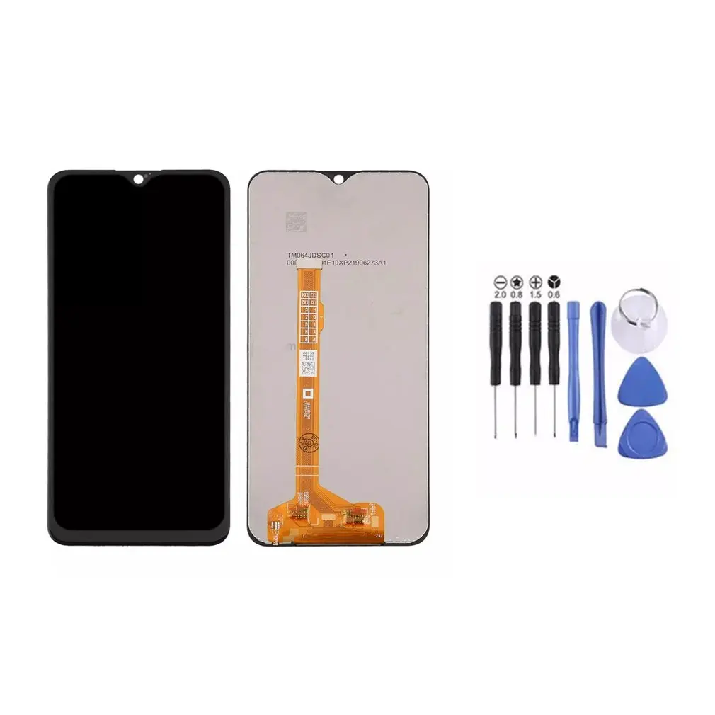 

LCD Display Touch Screen Digitizer Full Assembly Replacement Part Free Glue And Tools 6.35 Inches For Y12