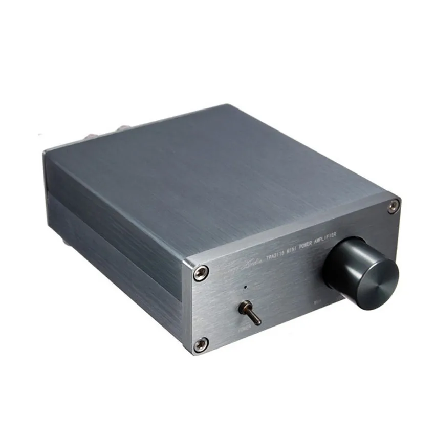 

Z-003 уровня Hi-Fi 2,0 аудио стерео цифровые Мощность усилитель TPA3116 передовые 50Wx2 Алюминий корпус мини домашний усилитель