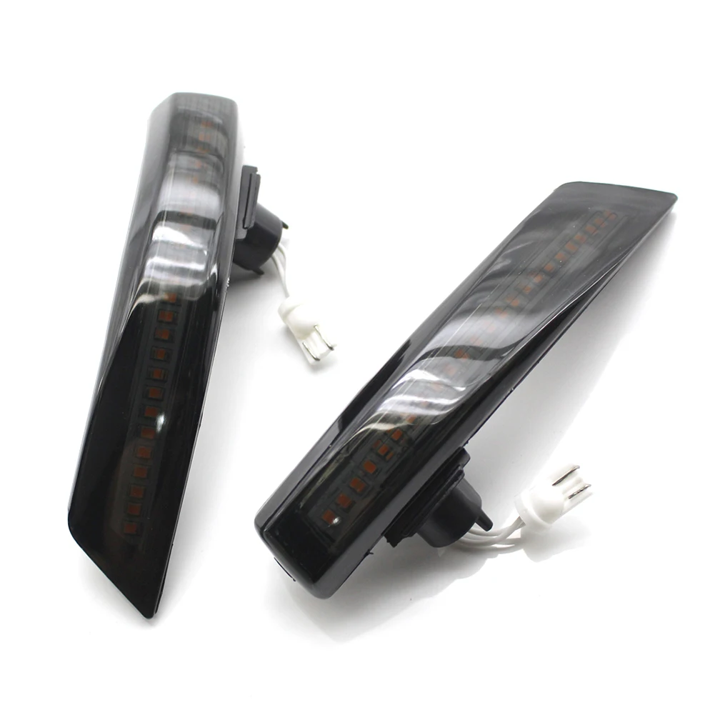 

LED Dynamic Turn Signal Side Marker Light 1 PairDynamicLED Wing Mirror Turn Signal Blinker Light for Ford Focus 08-18