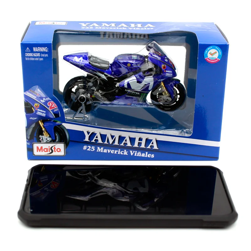 Maisto 1:18 YAMAHA M1 46# Rossi 25# мотоцикл литье под давлением для коллекции GP гоночный мотоцикл модель автомобиля diecasts для взрослых 31594