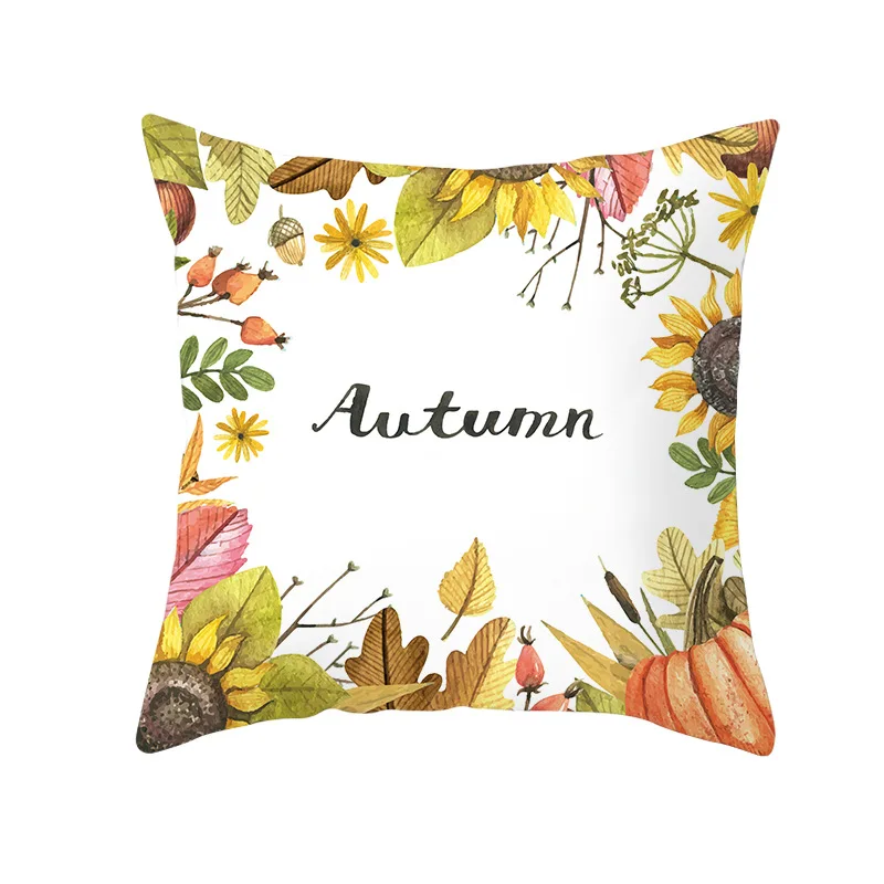

Pink Living Coral Orange Pillow Case Starfish Stripe Print Polyester Cushion Cover Peach Leather Pillow Cover Home Throw Pillows