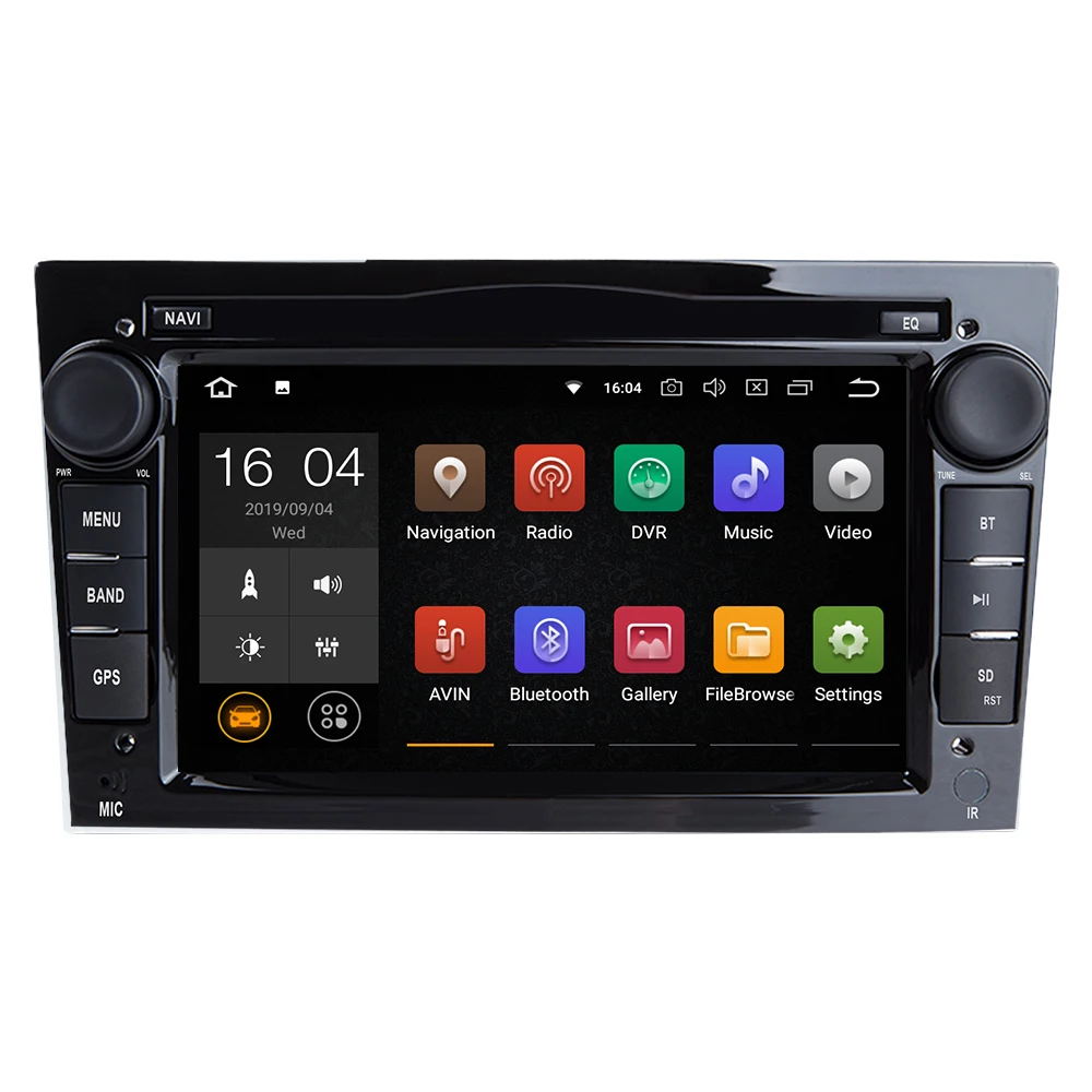 Автомобильный DVD плеер 2 Din Android 9 0 для Opel Vectra C Zafira B Corsa D Astra H G J Meriva Vivaro мультимедиа