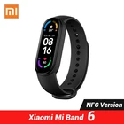 Смарт-браслет Xiaomi Mi Band 6, версия NFC, AMOLED экран 1,56 дюйма, MiBand 6, 2021
