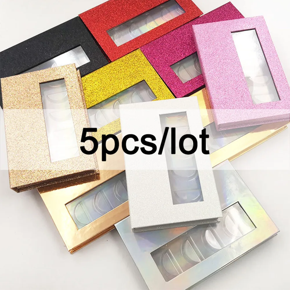 

5 шт., коробка для упаковки ресниц