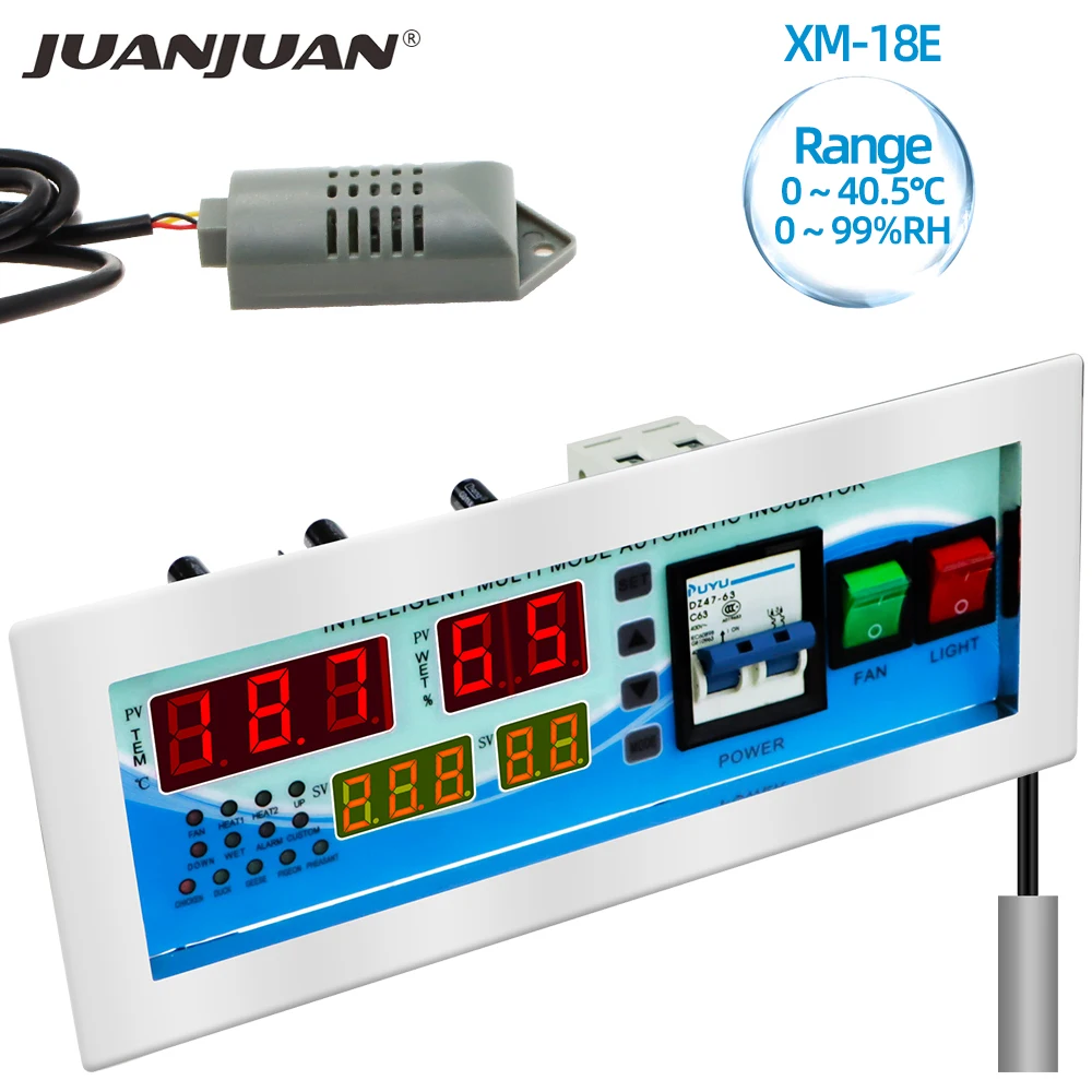 XM-18 18E 18S Digital Incubator Automatic Egg Turning Motor Full automatic and multifunction egg incubator control system40%off | Дом и сад
