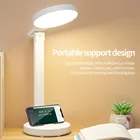 Светодиодная настольная лампа для чтения Freewing, прикровасветильник лампа для спальни, с защитой глаз, 9 режимов, с сенсорным выключателем и зарядкой от USB, 3 цвета