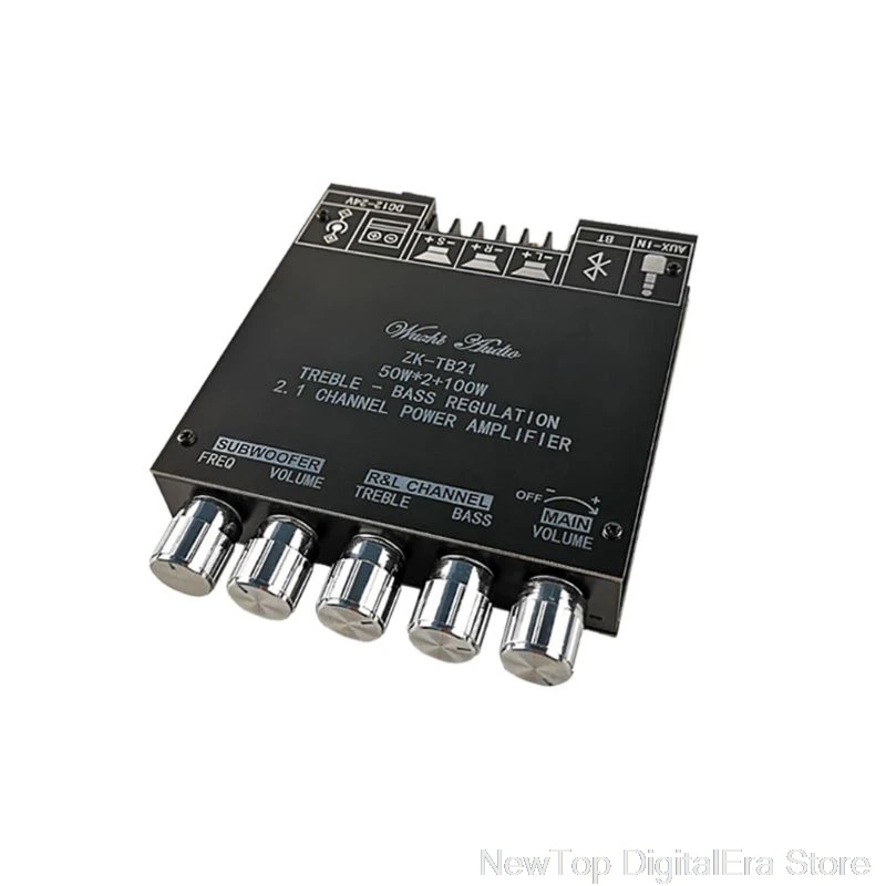 

ZK-TB21 TPA3116D2 Bluetooth 5.0 Subwoofer Amplifier Board 2.1 Channel AMP Module Ju27 20 Dropship