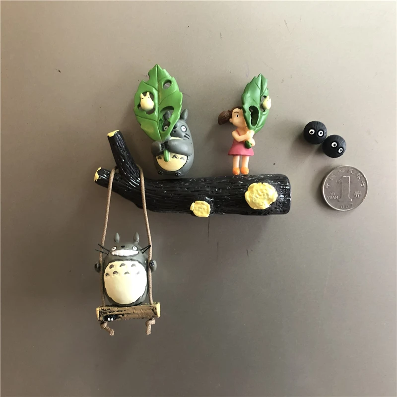 New Product Anime Refrigerator Stickers Creative Cute Swing Fun 3D Non-dropping Magnetic Home Decoration Children's Toy | Дом и сад