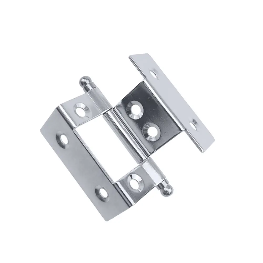 

5 PCS/Set Four Fold Hinges Adjustable Wrap Cabinet Door Hardware Bending Home Supplies