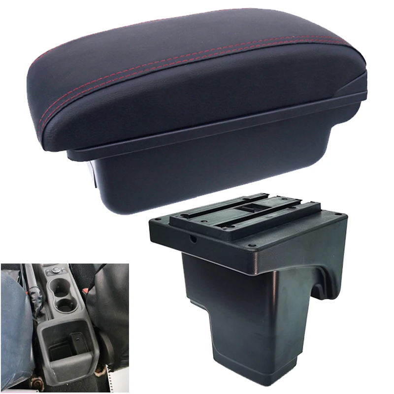 

Armrest Box For Ford Focus 3 Interior Special Retrofit Parts For Ford Focus III Center Storage Armrest Car Accessories USB LED
