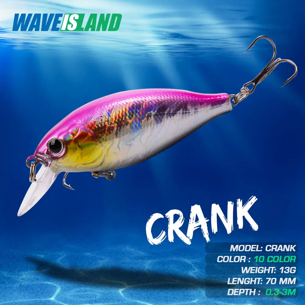 

Новая рыболовная приманка с крючком, 7 см/13 г