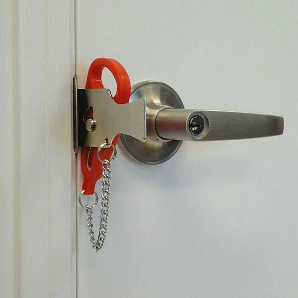 Creative Portable Home Door Locks Self-defence Anti-theft Compatible Addalock Easy To Install Use HG14212 | Обустройство дома