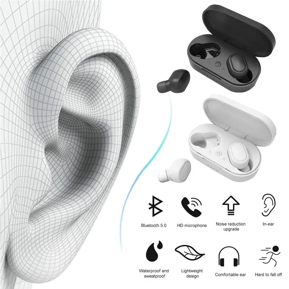 Bluetooth 5 0 наушники M1 Mini TWS Twins True беспроводные наушники-вкладыши спортивные стерео с