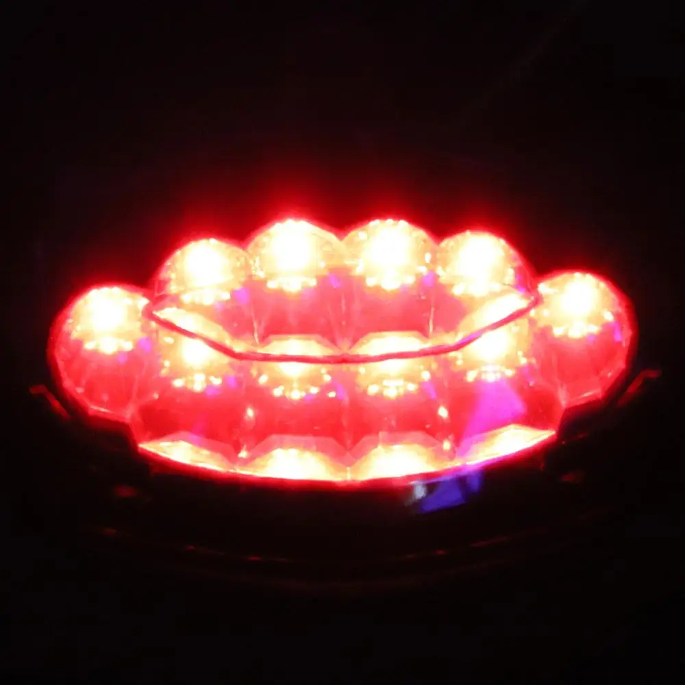 Мотоциклетные задние светильник поворотники Интегрированный Светодиодный