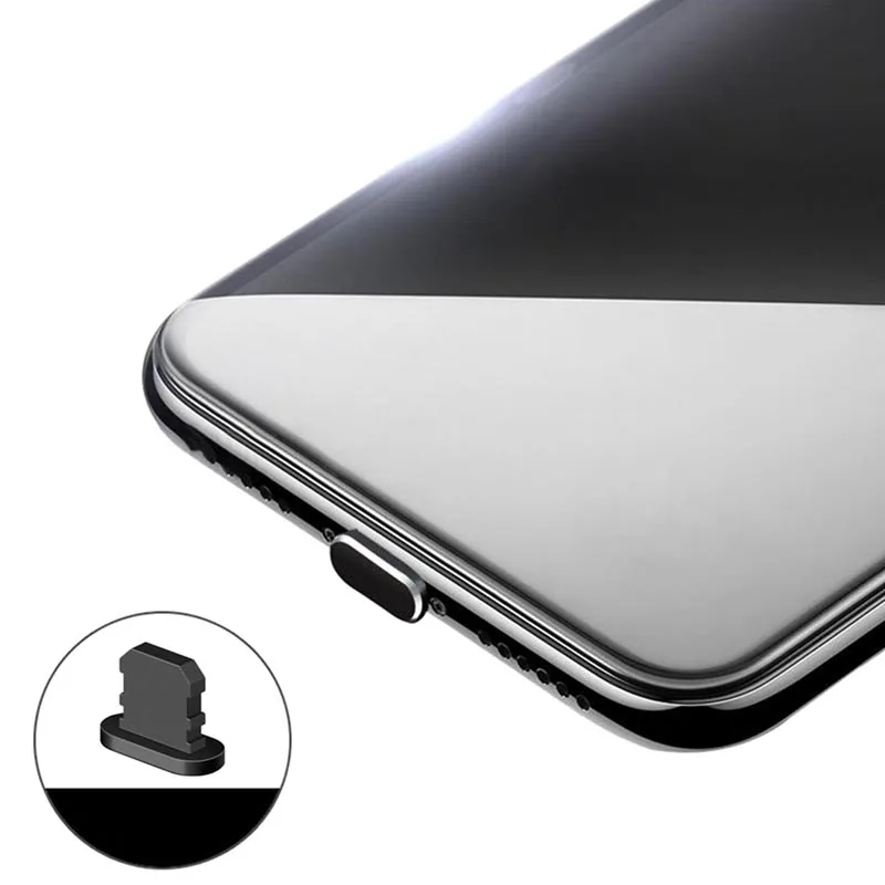 Металлический пылезащитный штекер для Iphone 5 6 6s 7 8 11 X Xr Xs PorMax мобильный телефон