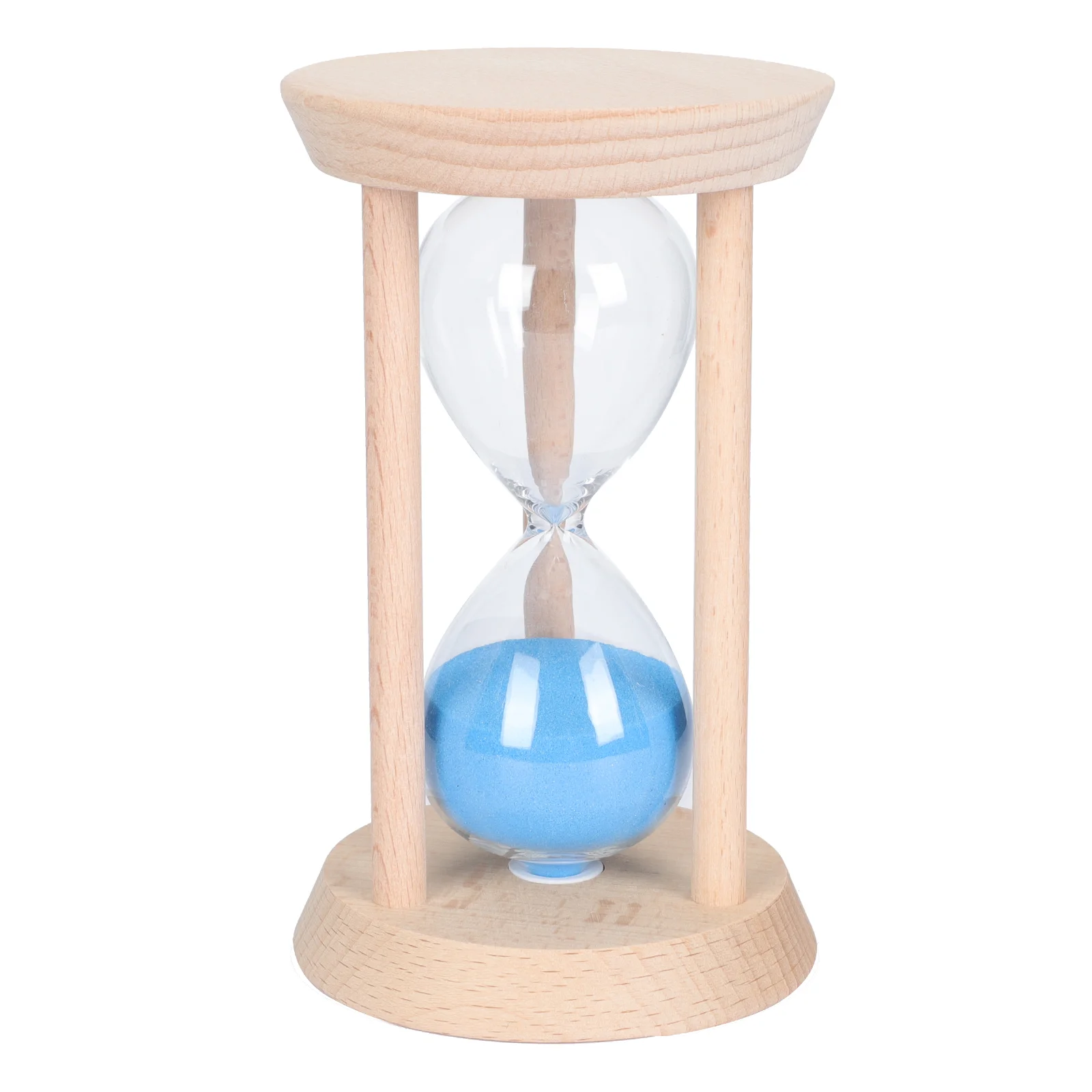 

1 шт. круглая маленькая стеклянная деревянная столбик часовое стекло креативное стекло часовое стекло