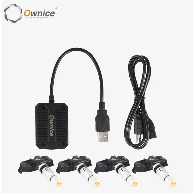 

Ownice USB Android Tire Pressure Monitoring System Wireless Transmission Internal External Car Tires TPMS