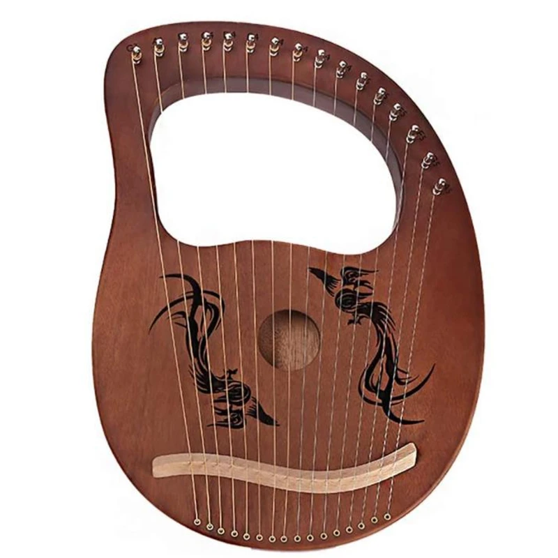 Lyre Harp 16 струн с Фениксом подходит для начинающих взрослых и детей струнный