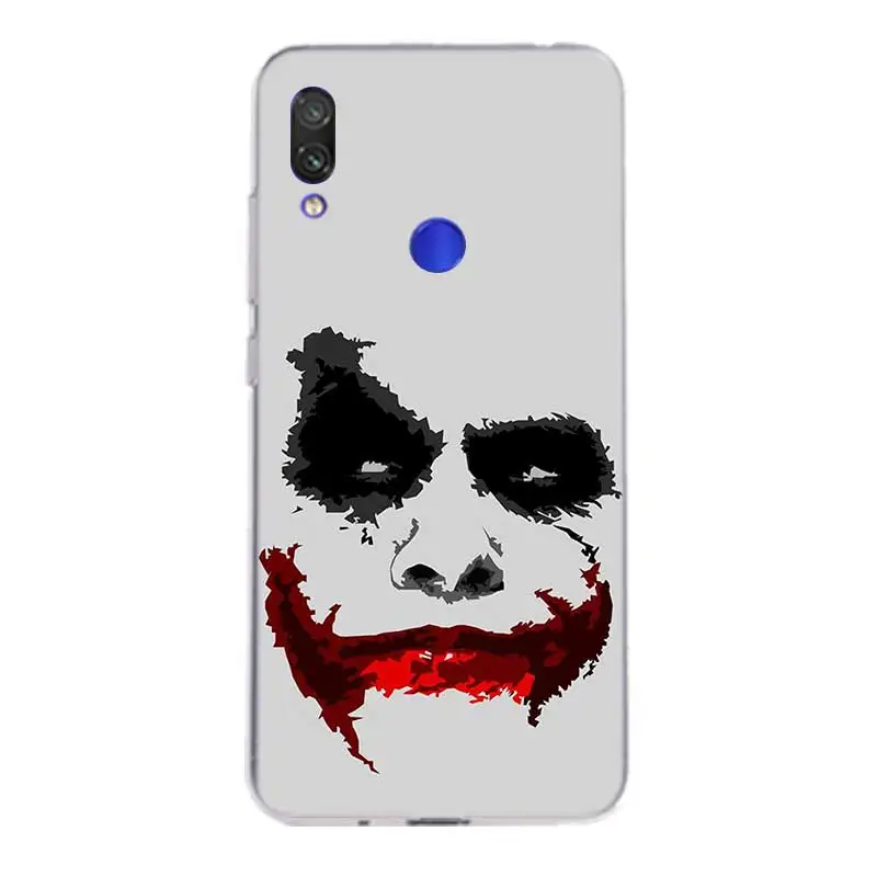 Бэтмен Джокер уход за кожей лица Темный рыцарь мягкий резиновый чехол для