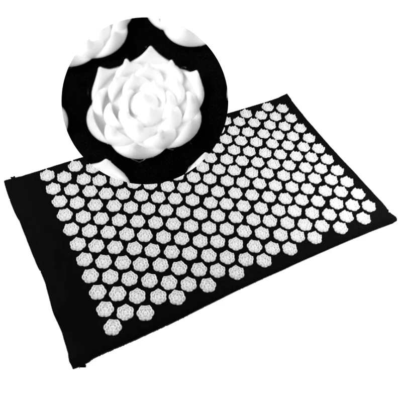 

1pc Fitness Yoga Mat Lotus Acupuncture Massage Stress Pain Relieve Mat for Pilates Yoga ZJ55