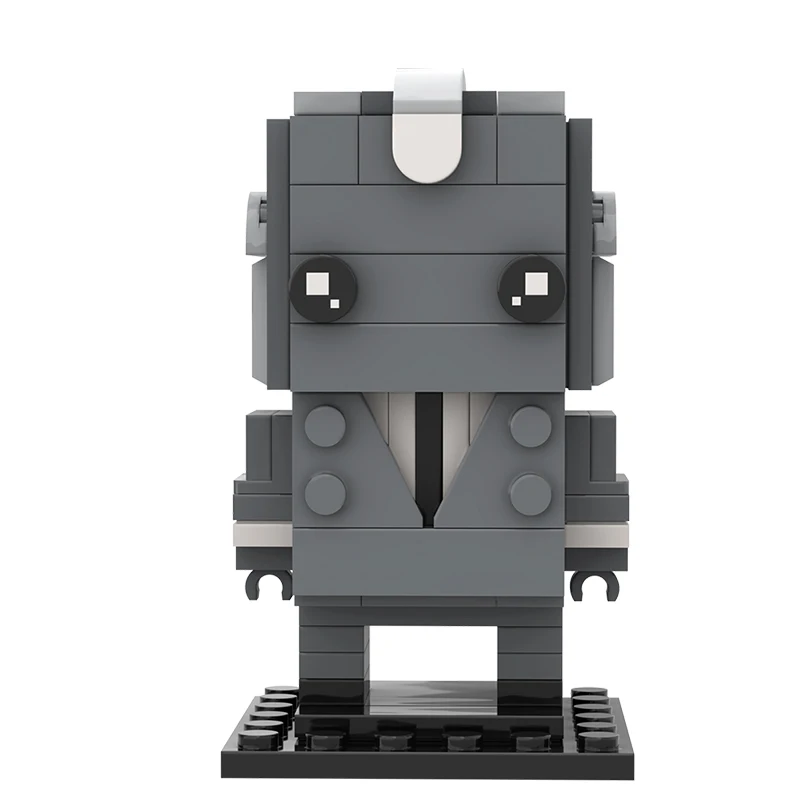Конструктор MOC Brickheadz стеллаж персонаж из фильма имидж алый ведьма идея для