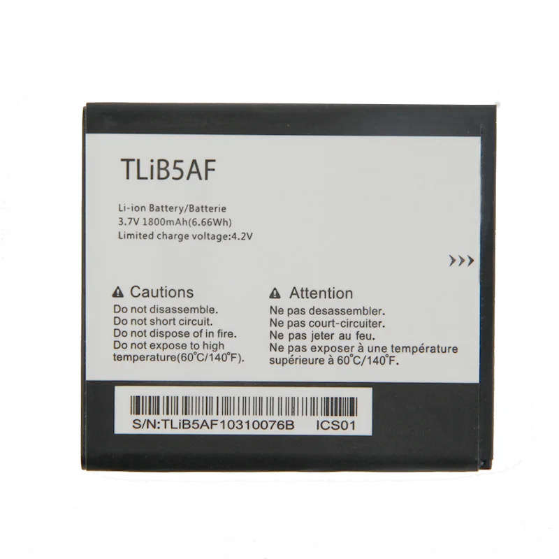 Оригинальный высококачественный аккумулятор TLiB5AF для телефона ALCATEL One Touch Pop C5 997D