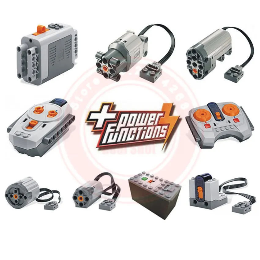 Новый MOC Technic IR RC motor power function fit Battery Box светодиодный пульт дистанционного