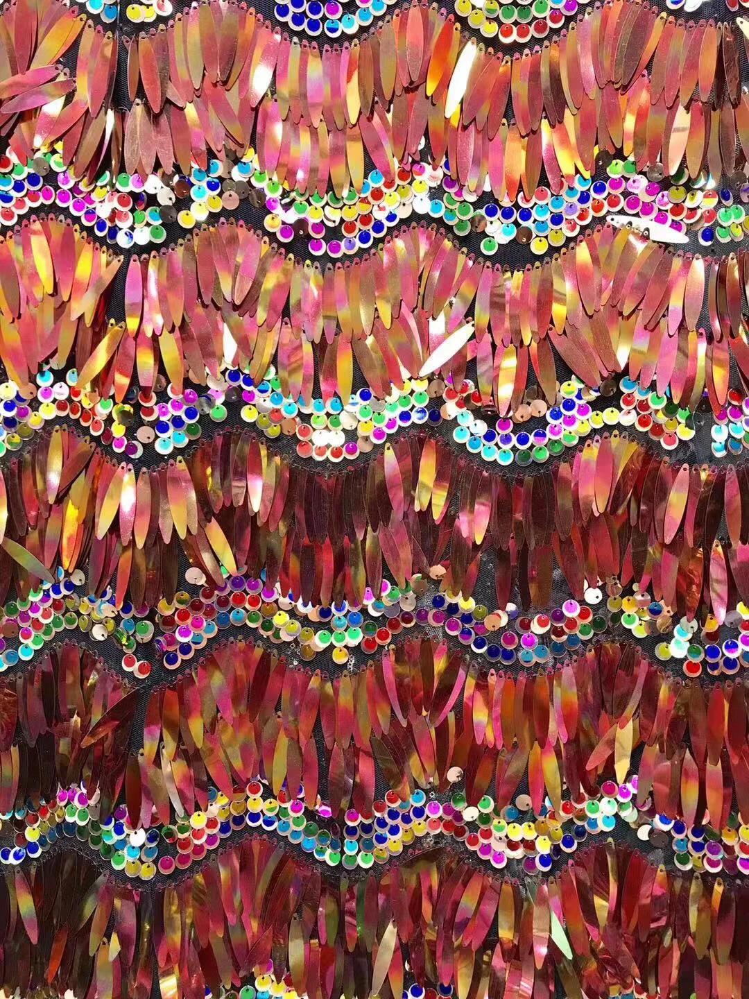 Высокое качество 2019 блесток тюль французский из нигерии кружевная ткань вышитая