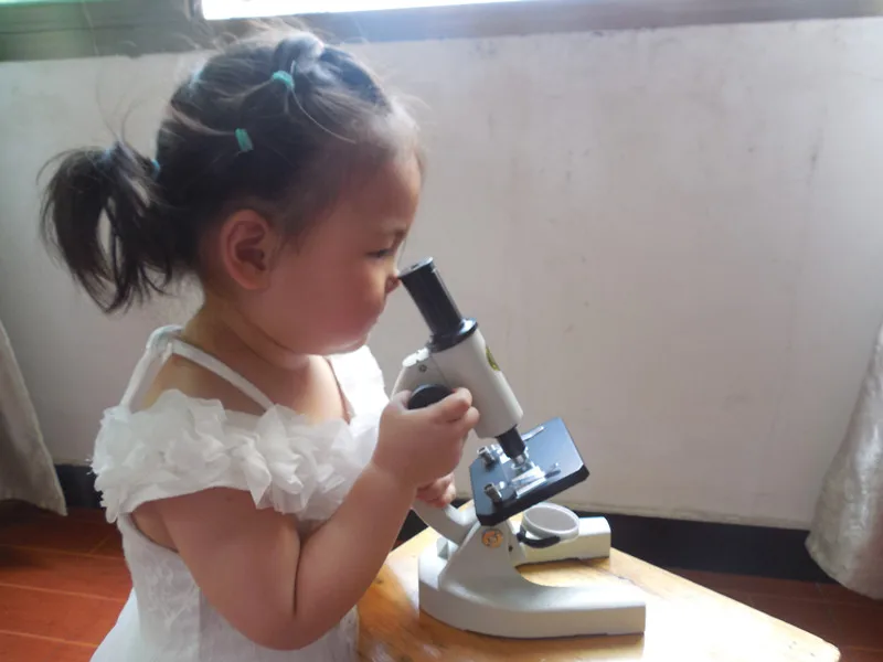 

200X 500X 640X 800X Children Students Educational Birthday Gift Biological Microscope Monocular Toy Science Children Microsocpe