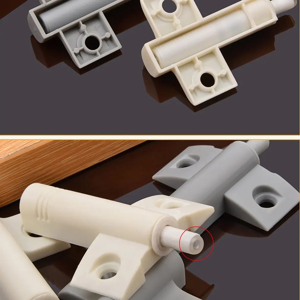 25pcs Wardrobe Collision Dampers Aircraft Type Damper Cabinet Door Buffer Panel Rebound | Обустройство дома