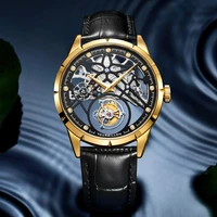 tourbillon watch luxury men wristwatch aesop sapphire 5bar waterproof stainless steel numberless customization zegarek meski