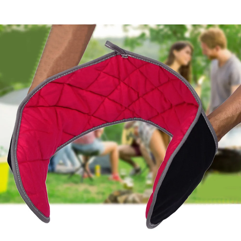 Жаропрочные перчатки для духовки хлопковые кухонные прихватки полотенца