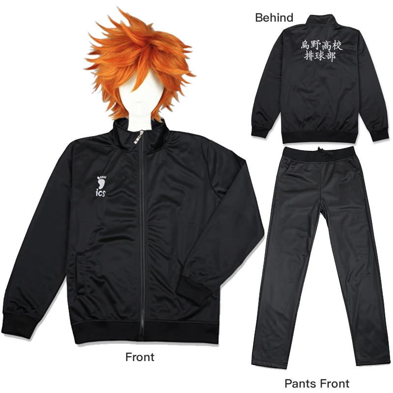 Haikyuu! Парик для косплея Hinata Syouyou короткие оранжевые пушистые многослойные