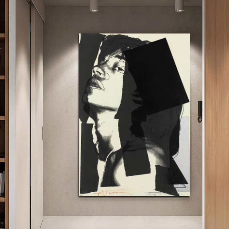 

Картина на холсте RELIABLI ART Ретро плакат Mick Jagger