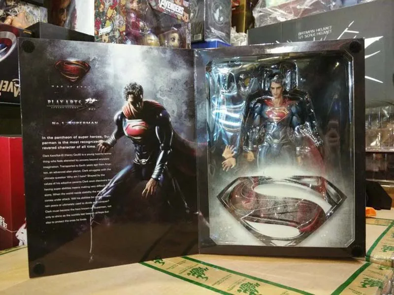 

PA Superman Dawn of Justice Action Figures Justice League Play Arts Models Dolls Toys