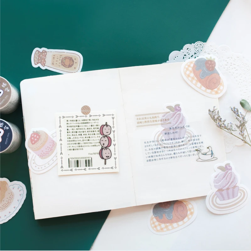 Retro characters Series Bullet Journal Washi Masking Tape Sulfuric Acid Paper Scrapbooking Stationery Decorative Labal |