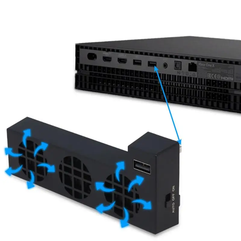 Вентилятор охлаждения для Xbox One хост задний контроль температуры тепловое