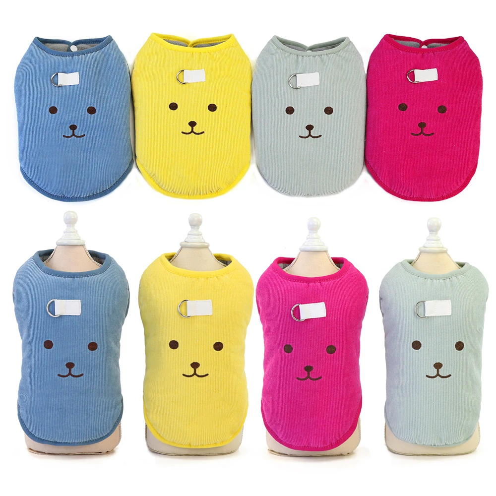 

Warm Winter Dog Clothes Fleece Vest for Dog Puppy Fleece Clothing Soft Costume Doggy Autumn Winter Animal Pet Jacket