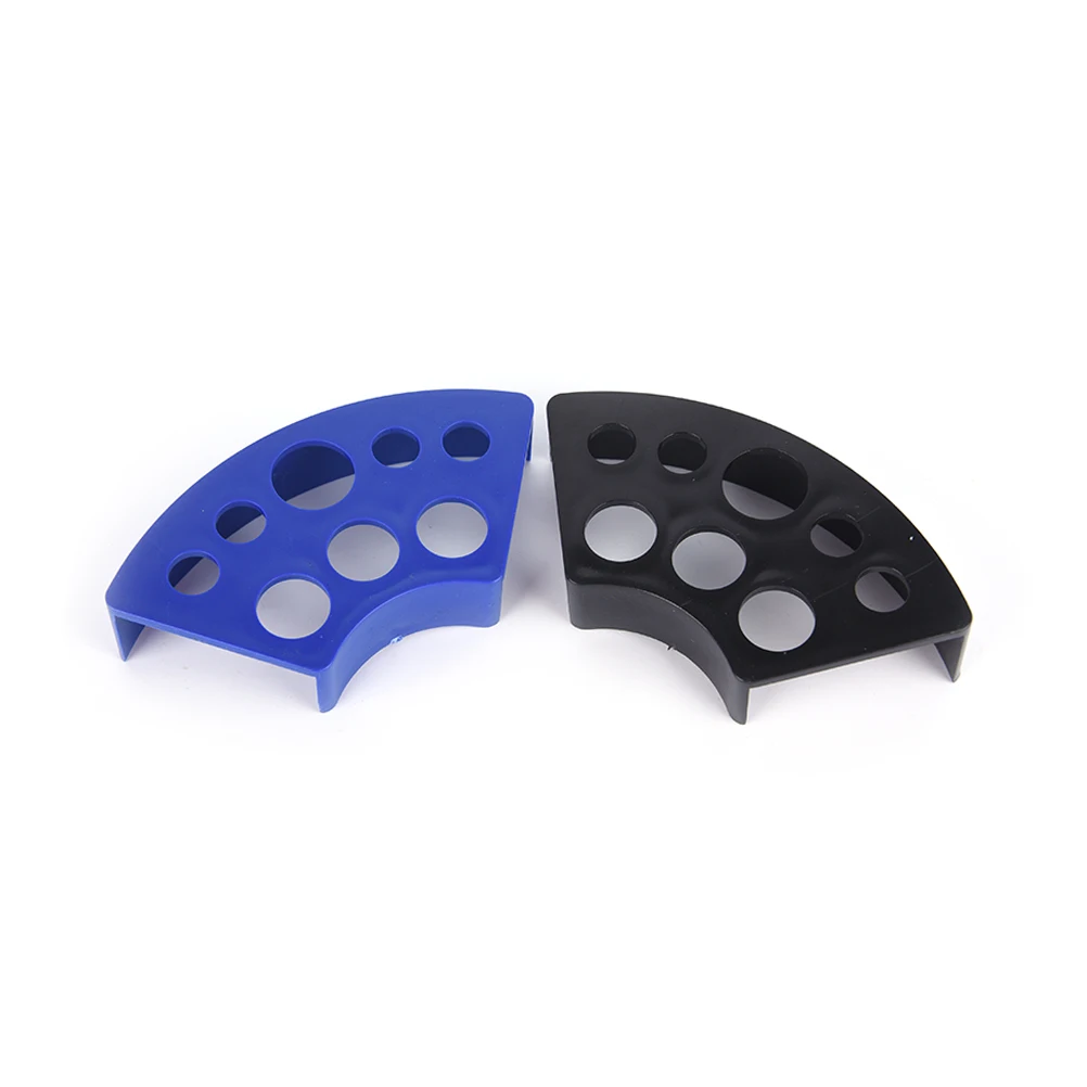 Plastic Tattoos Ink Cup Holder Stand 8 Caps Holes for Professional Ink Pigment Cup Bracket Trailer Supplies Tattoo Tool
