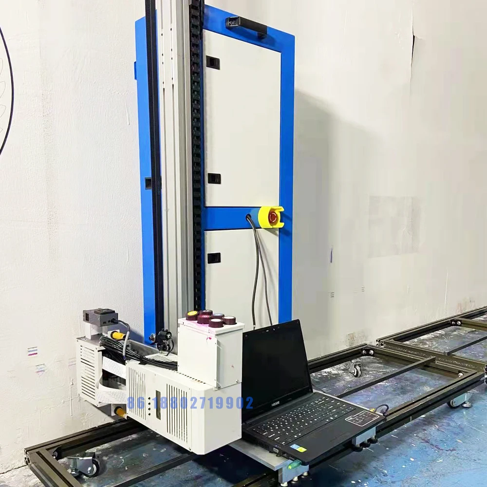 2022 новый дизайн легкий вертикальный настенный принтер напольная печатная машина