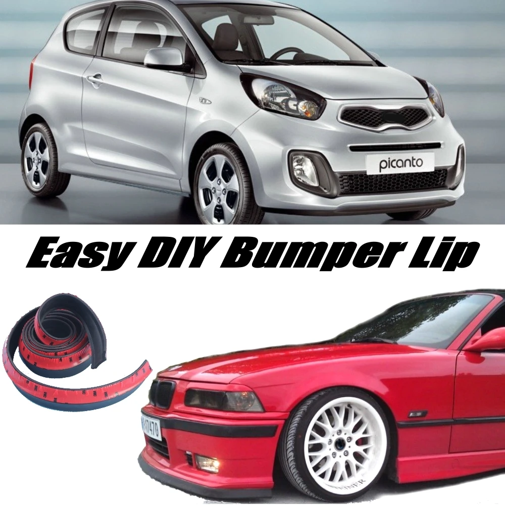 Дефлектор губ для бампера NOVOVISU дефлектор KIA EuroStar Picanto Morning Naza Suria передний тюнинга