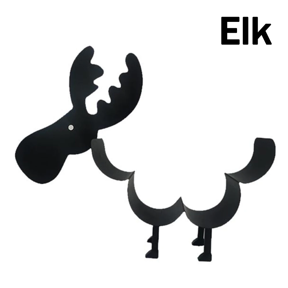 

New Animal Type Toilet Paper Holder Free Standing Bathroom Tissue Storage 0.8mm Toilet Roll Holder Paper Bathroom Iron Storage