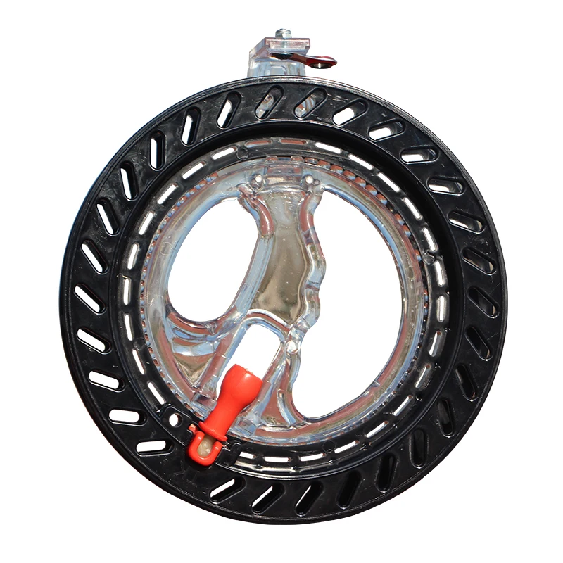 

free shipping high quality 18cm kite string reel 200m line spinners windsock nylon reels papalote surf outdoor toys for children