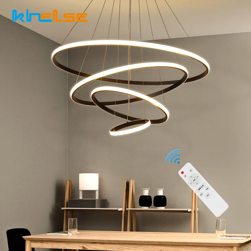 Креативный современный домашний светодиодный белый подвесной светильник Черный