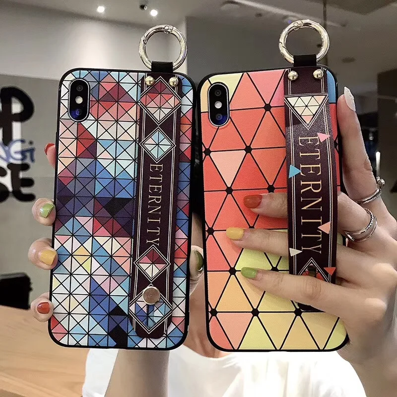 

Suitable for Huawei Mate20 Mobile Phone Shell P30Pro National Wind P20 Lingge Mate30 Wrist Bracket Protective Shell
