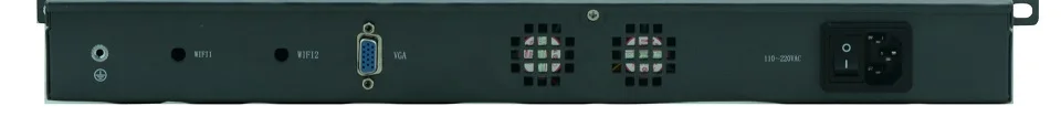 Причастником Intel Celeron J1900 четырехъядерный сетевой сервер 1U Rackmount с 4 Intel Lan брандмауэром маршрутизатор PfSense 4 Гб Ram 64 Гб SSD