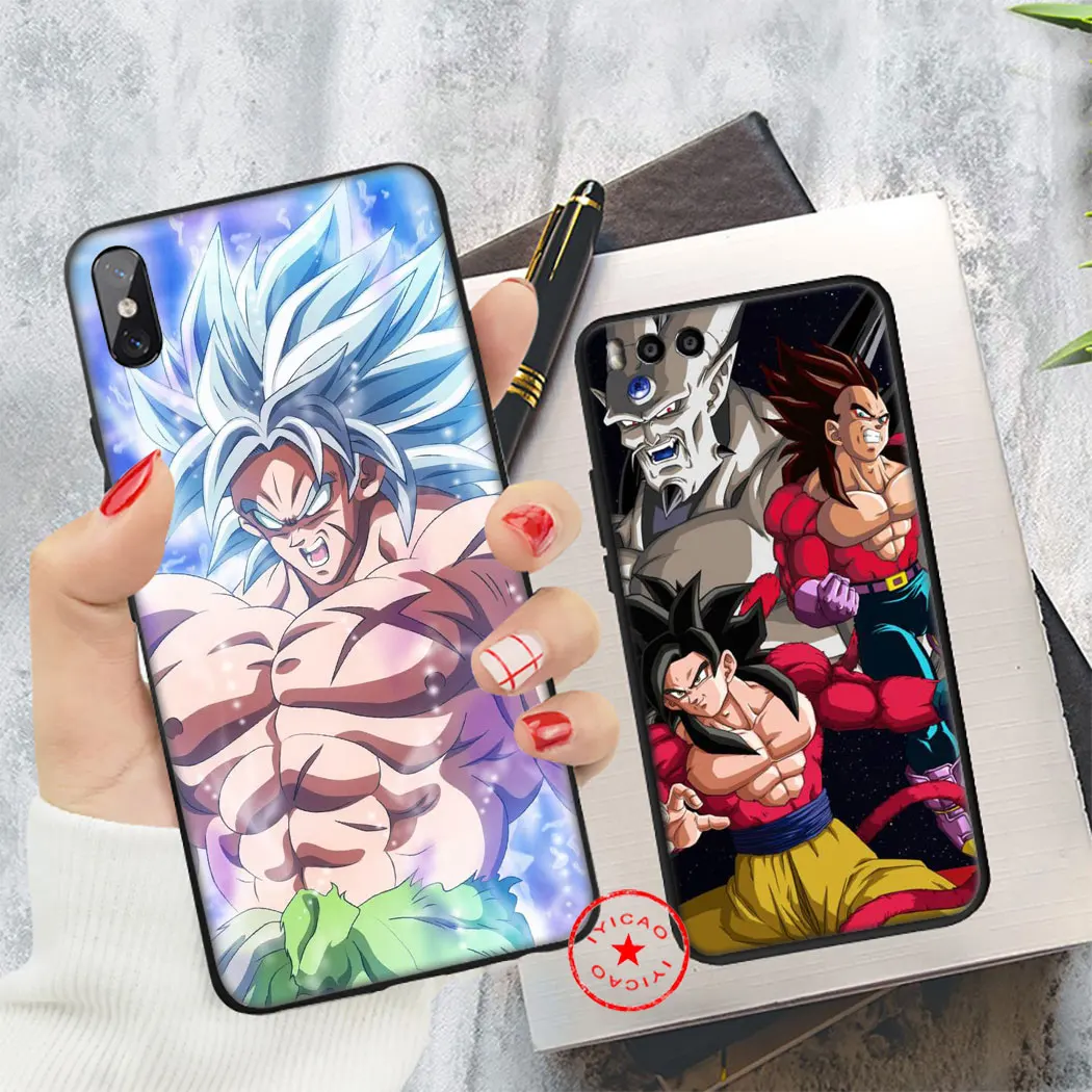 Классный мягкий чехол Dragon Ball для Xiaomi Mi 10 9 8 A3 A2 9T Pro Lite SE A1 CC9 CC9E 5X 6X | Мобильные