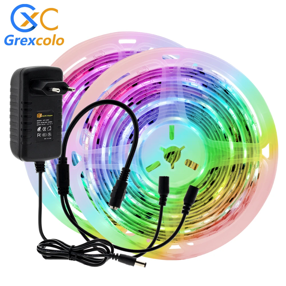 DC12V WS2811 RGB светодиодные ленты 5050 Мечта волшебный цвет авто изменение цвета