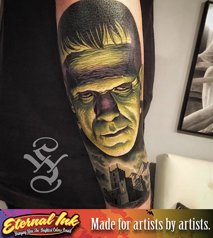 16 цветов 30 мл/бутылка Чернила для татуировки черные перманентные краски